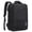 Black, variant on Water Repellent Business Travel Backpack with Laptop Compartment & Trolley Sleeve - Durable Oxford Cloth Daypack for Commute Black