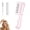 Pink, variant on Scalp Essential Oil Applicator Comb, Hair Care Oil Comb Applicator, Minoxidil Applicator for Hair Growth & Thinning(Transparent,1PC)