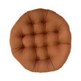 thumbnail image 3 of Cojín redondo para silla, cojín de suelo grueso para asiento de jardín, cojín colgante para silla café, 3 of 9