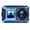 Blue, variant on SEREE 5K Underwater Camera for Snorkeling 64MP UHD 33FT Dual-Screen Compact Waterproof Dustproof Floatable Autofocus Camera Blue