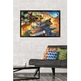 thumbnail image 2 of Justice League vs. Godzilla vs. Kong - Metropolis Wall Poster, 22.375" x 34" Framed, 2 of 5