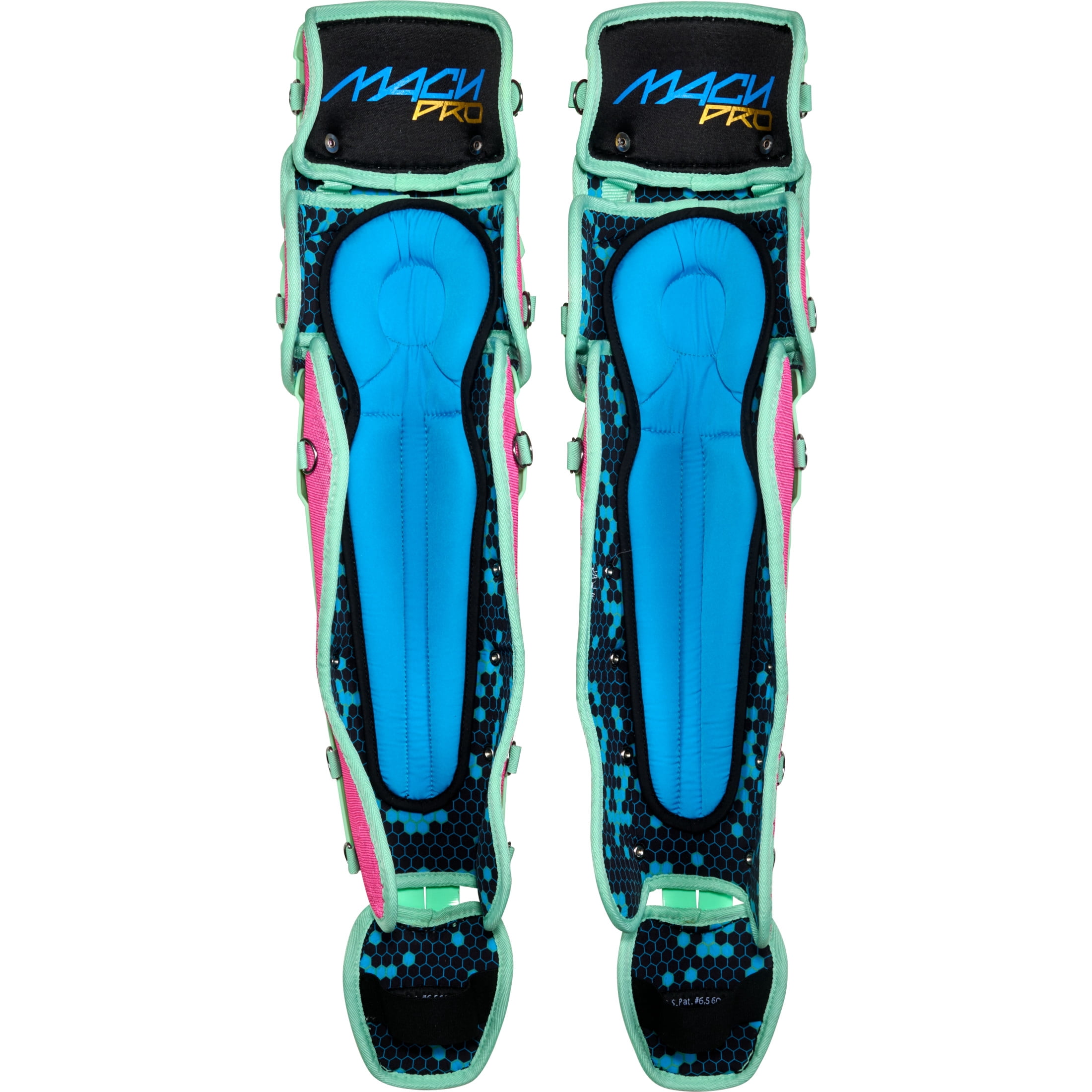 Rawlings Mach Pro Series Catcher’s Leg Guards | Adjustable Fit