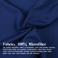 thumbnail image 4 of Ntbay Microfiber Bed Sheets Set - 1800 Series Soft Sheet Set- 4 Piece - Full - Navy Blue, 4 of 5