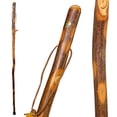 thumbnail image 1 of Bastón de madera rústica Brazos, nogal, mango tradicional, para hombre y mujer, fabricado en EE. UU., 147 cm, 1 of 5