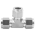 thumbnail image 2 of Connecteur en Tee, Connecteur de Virole de Compression Connecteur de Virole de Té Performance Éprouvée, 2 of 8