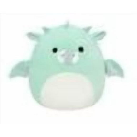 Kellytoy Squishmallow 8" Miles Teal Blue Dragon Plush Toy Stuffed Animal