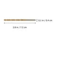 thumbnail image 2 of UPGRATOR 60Pcs Steel Drill Bit Set Titanium Coated for Hobby Work Projects, 2 of 6