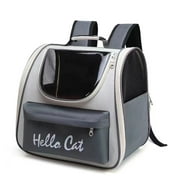 Antqov Outdoor Portable Pet Backpack Breathable Large Capacity Pet Backpack, Pet Carrier Backpack