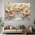 thumbnail image 6 of Mudket Pink White Cherry Blossom with Gold Branches Canvas Wall Art, Framed Floral Print, Ready to Hang Wall Decor for Bedroom Living Room, Luxury Artwork - 12"L x 8"W, 6 of 10