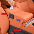 thumbnail image 4 of Leather Car Armrest Box Height Increase Pad for Haval H9 2024-2025 Left Hand Drive Vehicles, 4 of 8