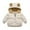 Off White, variant on Esaierr Toddler Baby Boys Girls Winter Coats fleece Cotton Coat With 1-5Y Hooded down Jackets Kids Warm down Jacket Tops Short Section Winter Coats