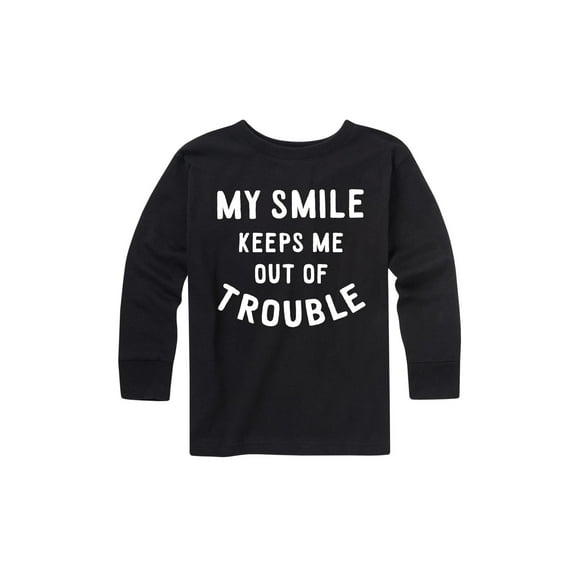 Instant Message - My Smile Trouble - Youth Long Sleeve Tee
