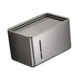 thumbnail image 2 of Soportista de papel higiénico, caja de seda de baño, rectangular, soporte para el babomillo del baño, dispensador de papel higiénico para baño de baño Franja vertical, 2 of 8