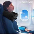 thumbnail image 3 of Almohada de viaje rellenable, almohada de cuello rellenable para viajes, almohada de cuello de viaje rellena con ropa, paño suave sin relleno, se adapta a lo esencial de 3 días, 3 of 3