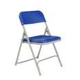 thumbnail image 2 of (Pack of 4) NPS 800 Series Premium Lightweight Plastic Folding Chair, Blue, 2 of 8