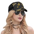 thumbnail image 5 of Disketp Bumblebee Print Trucker Hat Men Women - Mesh Baseball SnapBack Cap, 5 of 7