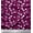 Dark Magenta, variant on Soimoi Green Silk Fabric Leaves & Madhabilata Floral Print Fabric by the Yard 42 Inch Wide