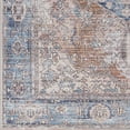 thumbnail image 7 of Mark&Day Washable Rugs, 5x7 Wyacondah Traditional Navy Area Rug, Blue Orange Ivory Carpet for Living Room, Bedroom or Kitchen (5'3" x 7'3", Machine Washable), 7 of 7