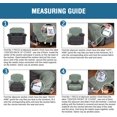 thumbnail image 6 of H.VERSAILTEX Split 4-Panel Velvet Recliner Chair Cover, High Stretch Non-Slip Washable Recliner Slipcover for Living Room, Sea Grass, 6 of 6
