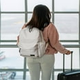 thumbnail image 3 of WATERFLY Unisex Student 20L Small Durable Travel Hiking Nylon Backpacks Daypack,White, 3 of 8