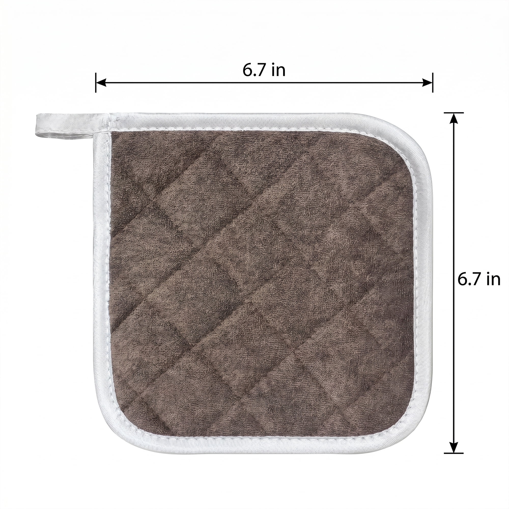 Unique Bargains Pot Holders, Heat Resistant Trivets for Cooking and BBQ Coffee 2Pcs