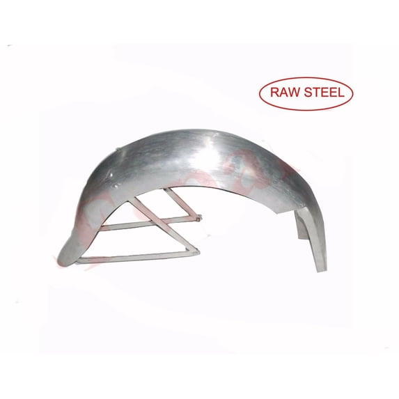 New Indian Chief Sports Scout 1940 Raw Steel Rear Fender Mudguard Unit