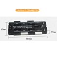 thumbnail image 4 of Sensor de movimiento PIR de luz SMD 2835 flexible y regulable para escaleras, control inalámbrico para escaleras, color negro, 4 of 5
