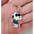 thumbnail image 3 of SNOOPY DOG PEANUTS CHARM SLIDER PENDANT ADD TO YOUR NECKLACE JEWELRY, 3 of 4