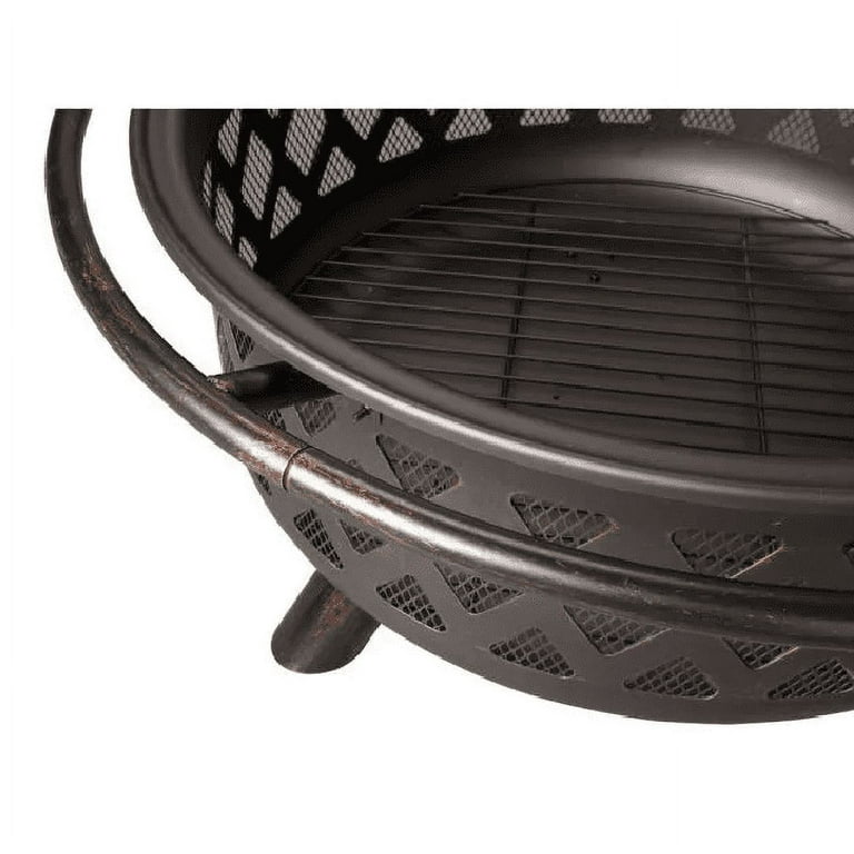 Endless Summer WAD1010SP Black Finish Wood Burning Outdoor Fire Pit Endless Summer WAD1010SP Black Finish Wood Burning Outdoor Fire Pit