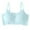 Blue, variant on Agkizg Solid Color Wireless Daily Bra,Lifting Push Up Side Smoothing Bra,Stretchy Breathable Seamless All Day Casual Comfortable Bra (Women's or Women's Plus)