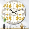 thumbnail image 2 of Designart 'rétro Design Abstrait Xiii Horloge Murale Moderne du Milieu du Siècle, 2 of 4