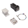 thumbnail image 1 of Juego De Controlador De Temperatura PID Digital, Respuesta Rápida 4 Piezas AC 100-240V Controlador De Temperatura PID Control Rápido De Temperatura Para Granja, 1 of 7