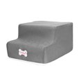 thumbnail image 2 of Pet Supplies New Breathable Mesh Foldable Pet Stairs Detachable Pet Bed Dog Ramp 2 Steps, 2 of 3
