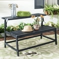 thumbnail image 3 of Safavieh Ruben Outdoor Glam Balcony Convertible Bench and Table, 3 of 12