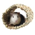 thumbnail image 3 of Hamster Grass Tunnel Handmade Rabbit Tunnel Toy Rabbit Grass Hideaway Chew Toy, 3 of 10