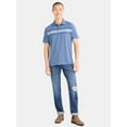 thumbnail image 5 of George Men's & Big Men's Poly Polo with Short Sleeves, Sizes S-3XL, 5 of 5