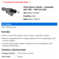 thumbnail image 2 of Clutch Master Cylinder - Compatible with 1980 - 1986 Ford C600 1981 1982 1983 1984 1985, 2 of 2