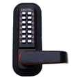 thumbnail image 1 of Lockey USA Mechanical Keyless Single Combination Keypad Door Lever Lock, Bronze, 1 of 3