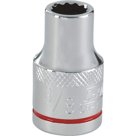 Channellock 1/2" Drive 3/8" 12-Point Shallow Standard Socket