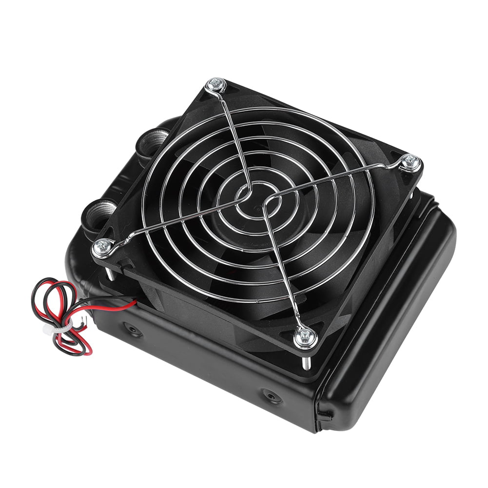 120mm Water Cooling CPU Cooler Row Heat Exchanger Radiator with Fan for PC BT 