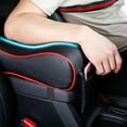 thumbnail image 3 of Fairnull Universal Faux Leather Car Center Console Arm Rest Seat Box Pad Cushion Handrail, 3 of 8