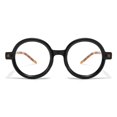 thumbnail image 2 of Gafas Blue Light Gleyemor Retro Round para hombre y mujer, 2 of 7