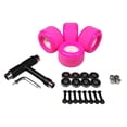 thumbnail image 2 of Ruedas de Rodamientos DYNWAVEMX 4 Piezas 70x51mm Rosa, 2 of 7