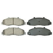 Premium Ceramic Disc Brake Pad FRONT Set KFE QuietAdvanced Fits: 1997-1998 Ford F-150, F150; Lincoln Blackwood KFE679-104
