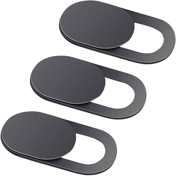 Pack of 3 Webcam Cover Camera Privacy Protection Stickers for Phone, Laptop, Tablet