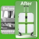 thumbnail image 4 of Luggage Strap 4 Pack - Carrying Straps Suitcase Belt Clip-on Baggage Suitcase Travel Accessories for Luggage (Green, Blue, Pink, Orange), 4 of 5