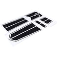 thumbnail image 4 of TINKI Full Body Race Stripes Compatible with Chevrolet Corvette C8 2020-2023, Front Bonnet Rear Trunk Stripes Decal Stickers, Auto Racing Body Stripe Decal, 4 of 11