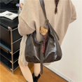 thumbnail image 4 of Bolso Bandolera Bolsos Mano Hombro Cuero PU para Mujer (Café), 4 of 9