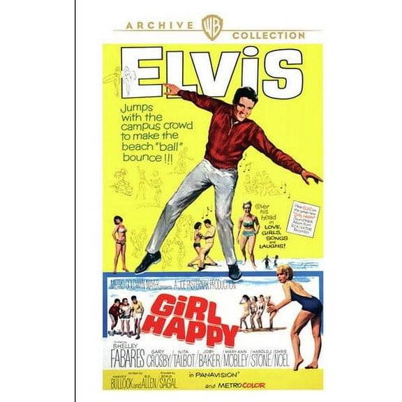 Girl Happy (DVD), Warner Archives, Music & Performance