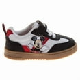 thumbnail image 3 of Disney Mickey Mouse Casuals Boys Sneakers (Toddler Little Kids), Black White, Size: 12, 3 of 8